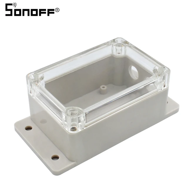 ITEAD Sonoff IP66 Waterproof Case for Basic/RF/Dual/Pow Wireless Smart Home Automation Relay Module Junction Water-resistant