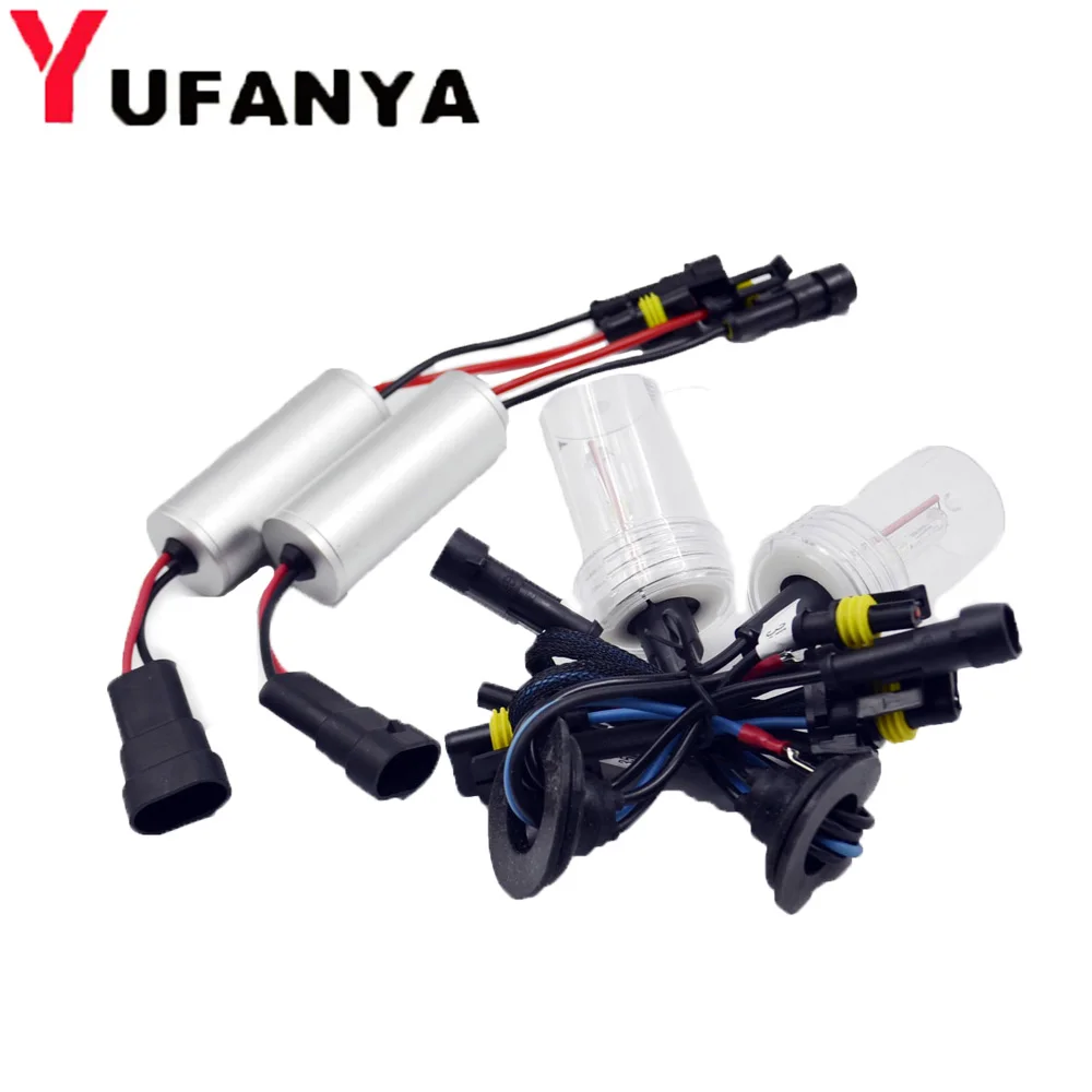 

35w mini slim hid xenon kit conversion set xenon ballast with h1 h4 h7 h8 h11 hb3 hb4 high low xenon bulb white color 6000k