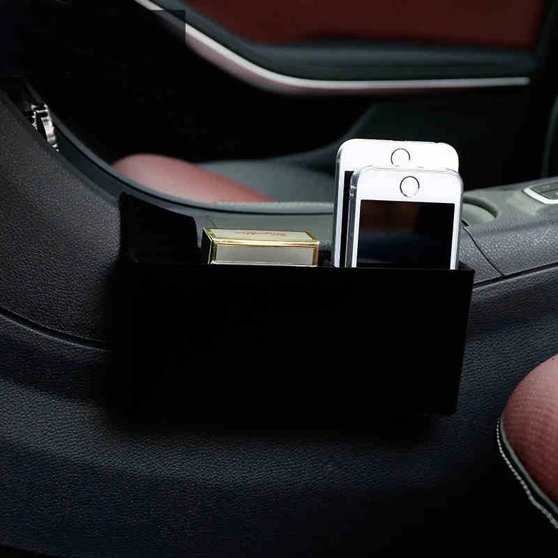 

Car Seat Crevice Storage Box Grain Organizer Gap Slit filler Holder For Mercedes Benz A Class W176 GLC CLA C117 X205 Accessories