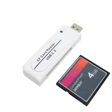 Malloom Новое поступление 2 шт./лот Высокое качество высокоскоростной USB 2,0 устройство считывания SF карт компактная вспышка USB, для карты памяти считыватель для ПК