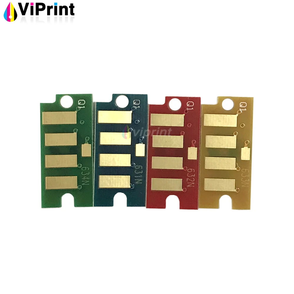 4 x чип тонер-картриджа для Xerox Phaser 6000 6010 Workcentre 6015 6015 в цветной порошок для лазерного принтера заправка сброса чипа тонера