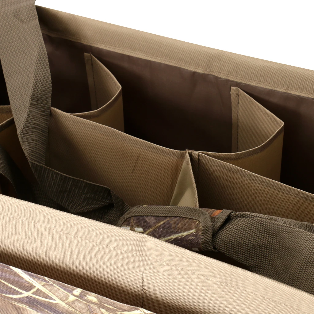 Lightweight Nylon Slotted Duck Decoy Bag With Adjustable Shoulder Strap&nbsp; Camo 109 x 36 x 49cm for Hunting