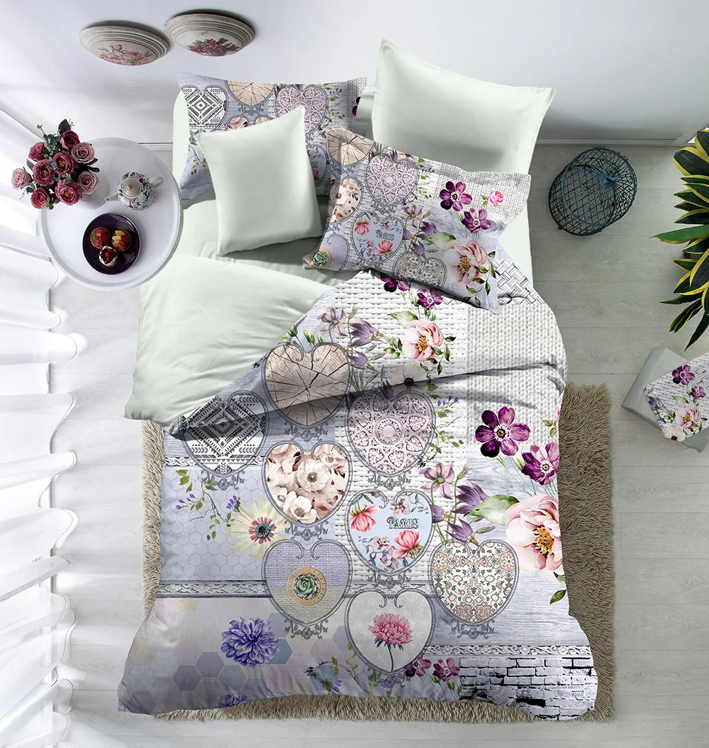 

Home Textiles Floral Bedding Set Bedclothes include Duvet Cover Bed Sheet Pillowcase Comforter Bedding Sets