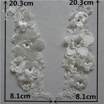 Кружевной воротник DIY модная вышивка аппликация Ткань кружево декольте украшения декоративные аксессуары для одежды Скрапбукинг