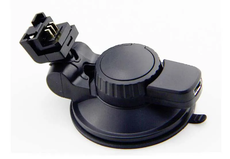 

XYCING Car DVR 360 Degree Rotating Suction Cup Bracket Car Holder 3 Pin Connector for G50/G55/G52D/GS52D Car DVR Camera