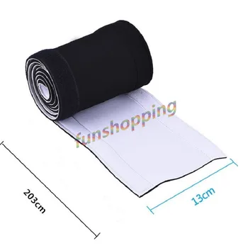 

2pcs 2m Cable Management Sleeve, Flexible Neoprene Cable Wrap Wire Cord Hider Cover Organizer System for PC/ TV/ Office/ Phones