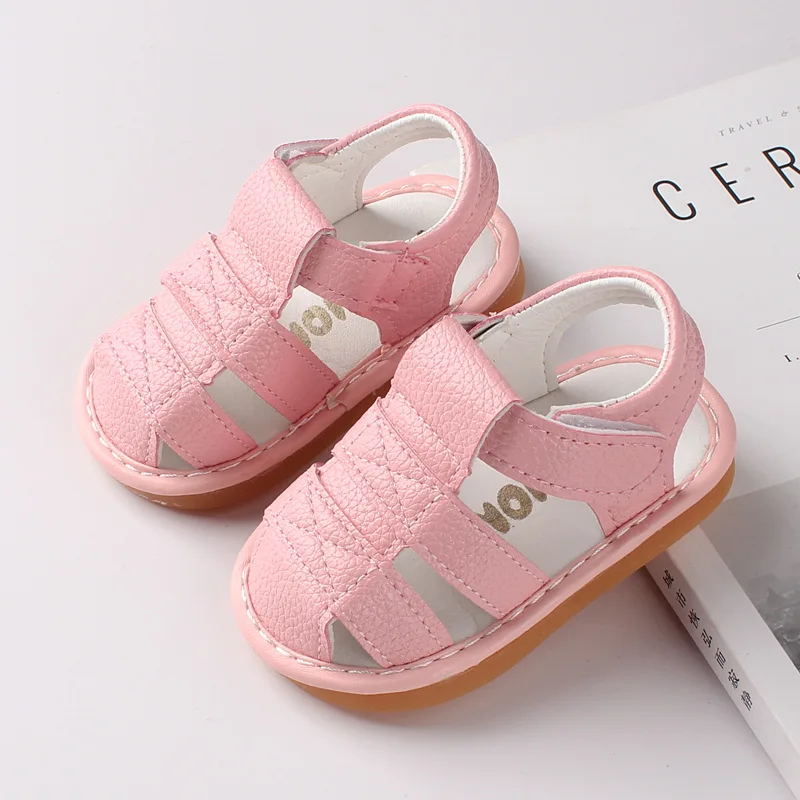 

Baby Girls Sandals Summer Kids Beach Shoes Infant Boys Tendon Soft Bottom Sneakers Children Toddler Sandals Fashion Sneakers