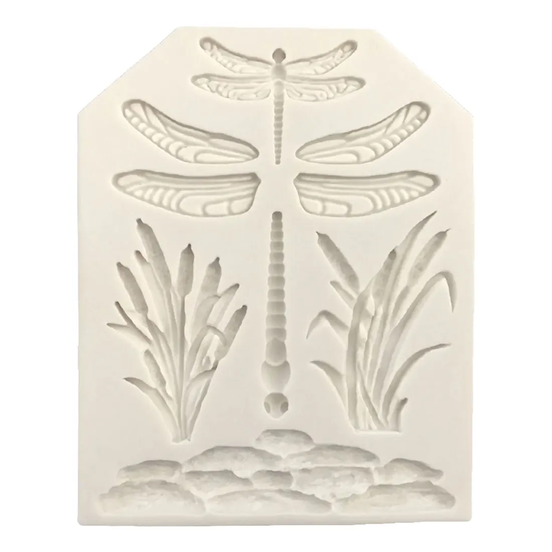 

Hot Sale!Dragonfly Grass Cake Border Decoration Silicone Mold Fondant Cake Decorating Tools Candy Chocolate Gumpaste Molds