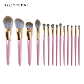 

14Pcs/Lot Makeup Brushes Set Eyeshadow Foundation Blending Brush Professional Make Up Brushes High Quality Cosmetic Accessory