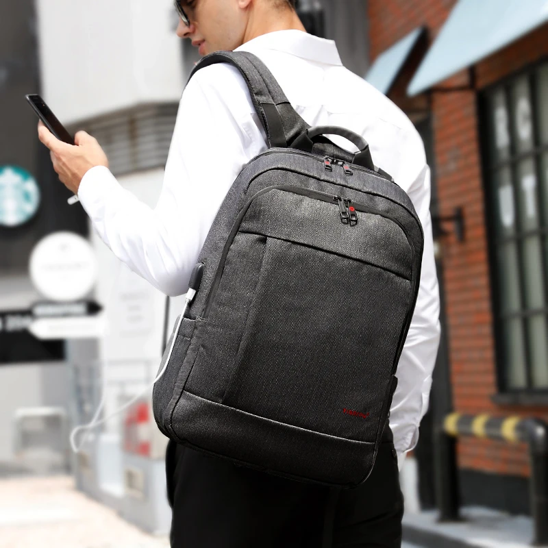 

JIULIN Anti thief USB bagpack 15.6 to 17inch laptop backpack for Women Men school Bag for Female Male Travel Mochila feminina