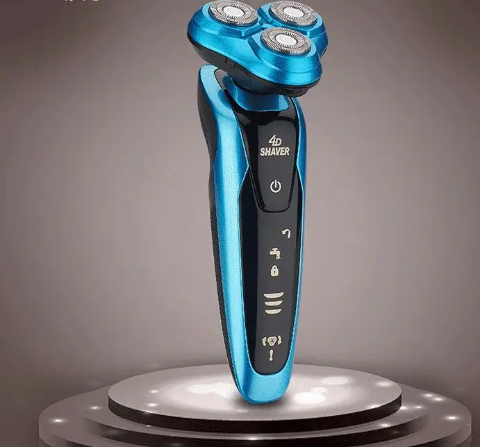 

360 degrees cover 4 d plug-in electric razor shave intelligence body wash three male beard shaving cutter of the cutting tools
