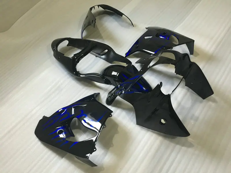 Высококачественный комплект обтекателей для KAWASAKI Ninja ZX9R 00 01 ZX 9R 2000 2001 zx 9r ABS черный
