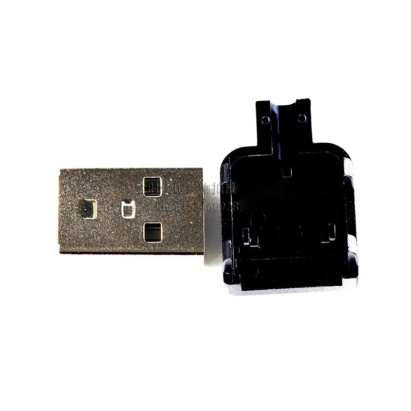 10 шт./лот USB штекер с пластиковым корпусом из трех частей разъем типа A 4P|male usb