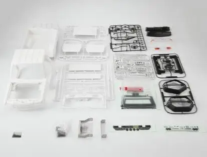 1/10 Масштаб Toyota Land Cruiser 70 Жесткий Корпус Набор колесная база 323 мм подходит для araxxas Defender шасси Defender D110