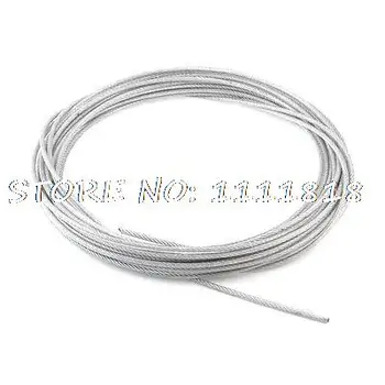 

Grinding Machine Grinder 10m x 3mm PVC Coated Stainless Steel Wire Rope Cable