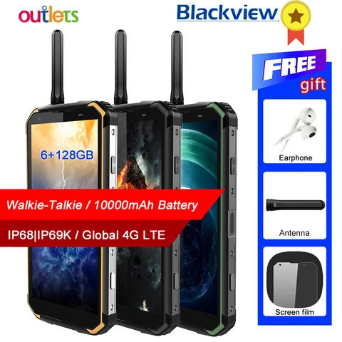 Blackview BV9500 Pro Mobile Phone Android 8 1 Octa Core 5 7  18 9 MTK6763T 6GB RAM 128GB ROM IP68 Waterproof Smartphone NFC OTG