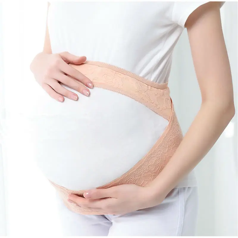 Lace Breathable Dual Purpose Belly Band Pregnant Corset Belly Belt