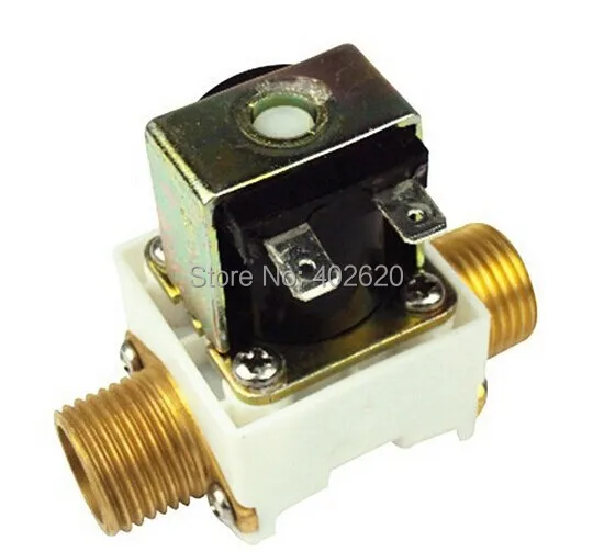 

Solenoid valve 1/2" 6V dc water valve electromagnetic valve Plastic body copper connector,have filter, New arrive free shipping