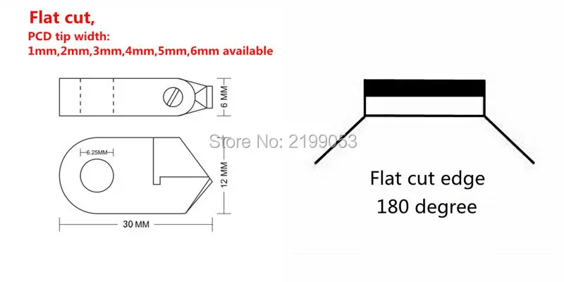 Flat 30mm posalux tools