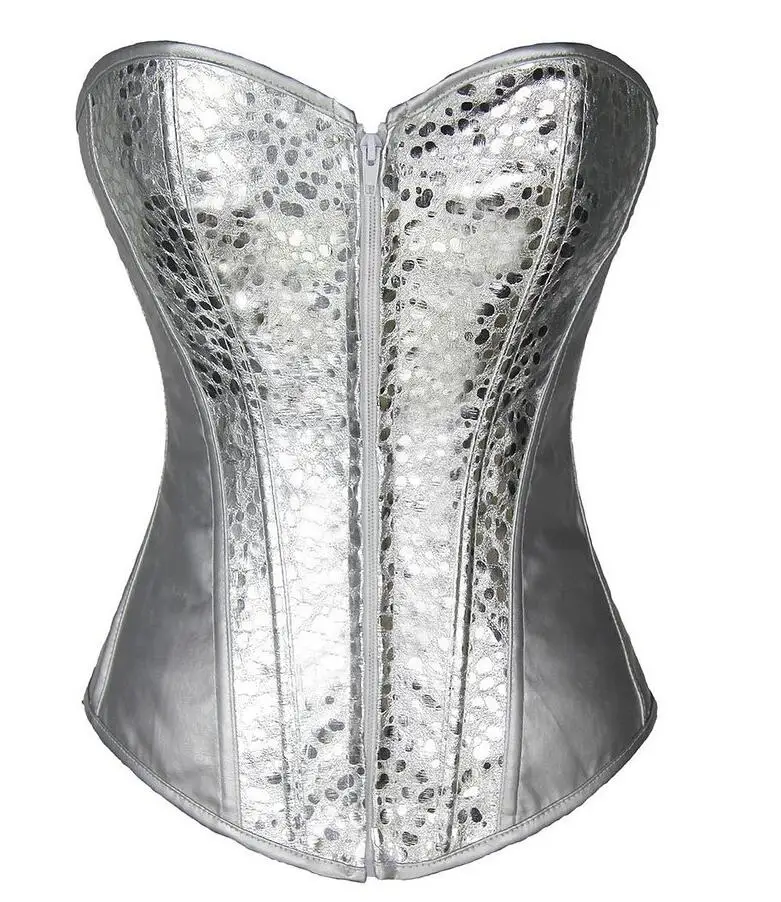 Drag Queen Metallic Corset (Gold Or Silver) Queerks™