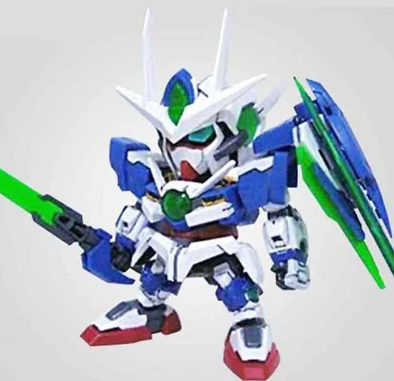 Gundam actiefigent 9 см робот Gundam Cijfers Japanse аниме Cijfers Hot Speelgoed Voor Kinderen Geschenken Assembleren Toy