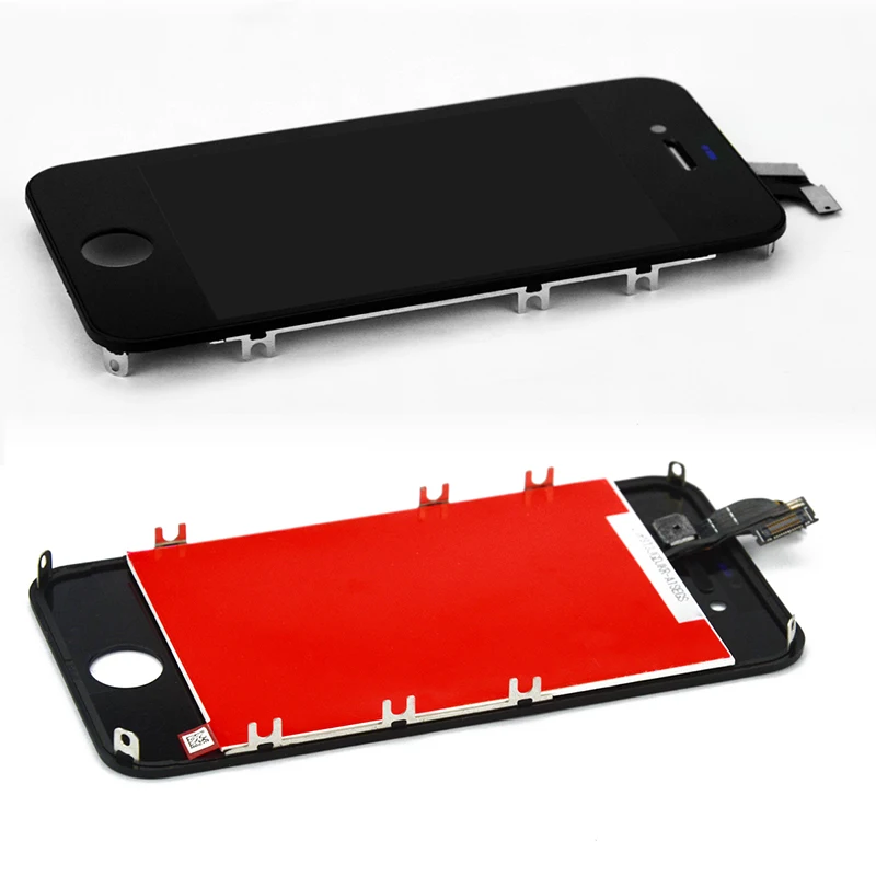 Оптовая продажа 50 шт. ЖК дисплей для iPhone 4s сенсорный экран дигитайзер в сборе