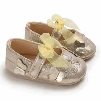 

Baby Girl Breathable Butterfly Pattern Anti-Slip Shoes Casual Sneakers Toddler Soft Soled First Walkers 0-18M
