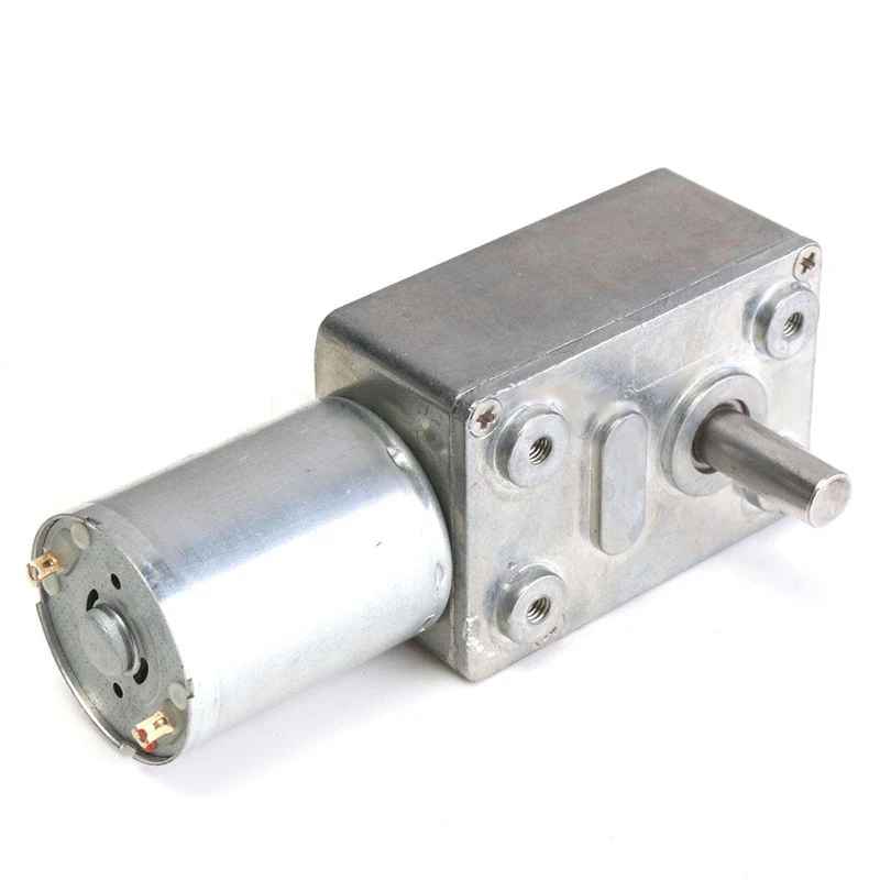 12 V 5 rpm Reversible alto par 30kg cm Turbo gusano motorreductor DC Motor JGY370 nueva llegada 12 V 5 rpm Reversible alto par 30kg cm Turbo gusano motorreductor DC Motor JGY370 nueva llegada
