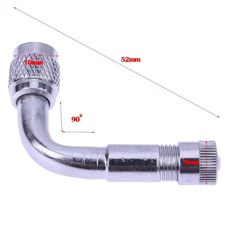 VODOOL 45 °/90 °/135 градусов угол автомобиля мотоцикла клапана автошины воздуха Schrader(Шрадер) расширение стержня клапана адаптер Авто Мото шина инфляция Запчасти