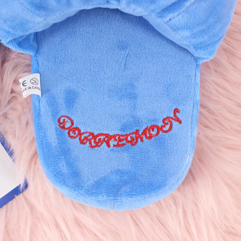 Doraemon/хлопковые тапочки домашние зимняя женская обувь с героями мультфильмов
