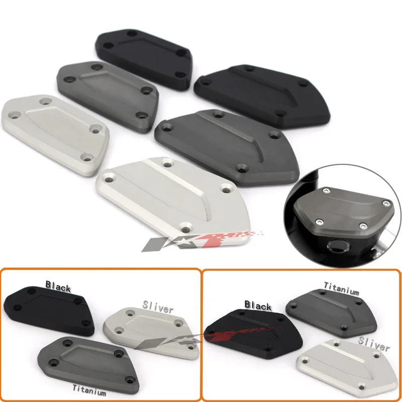 Front Brake Clutch Reservoir Covers For HONDA CRF450R CRF 450RX - Foto 7