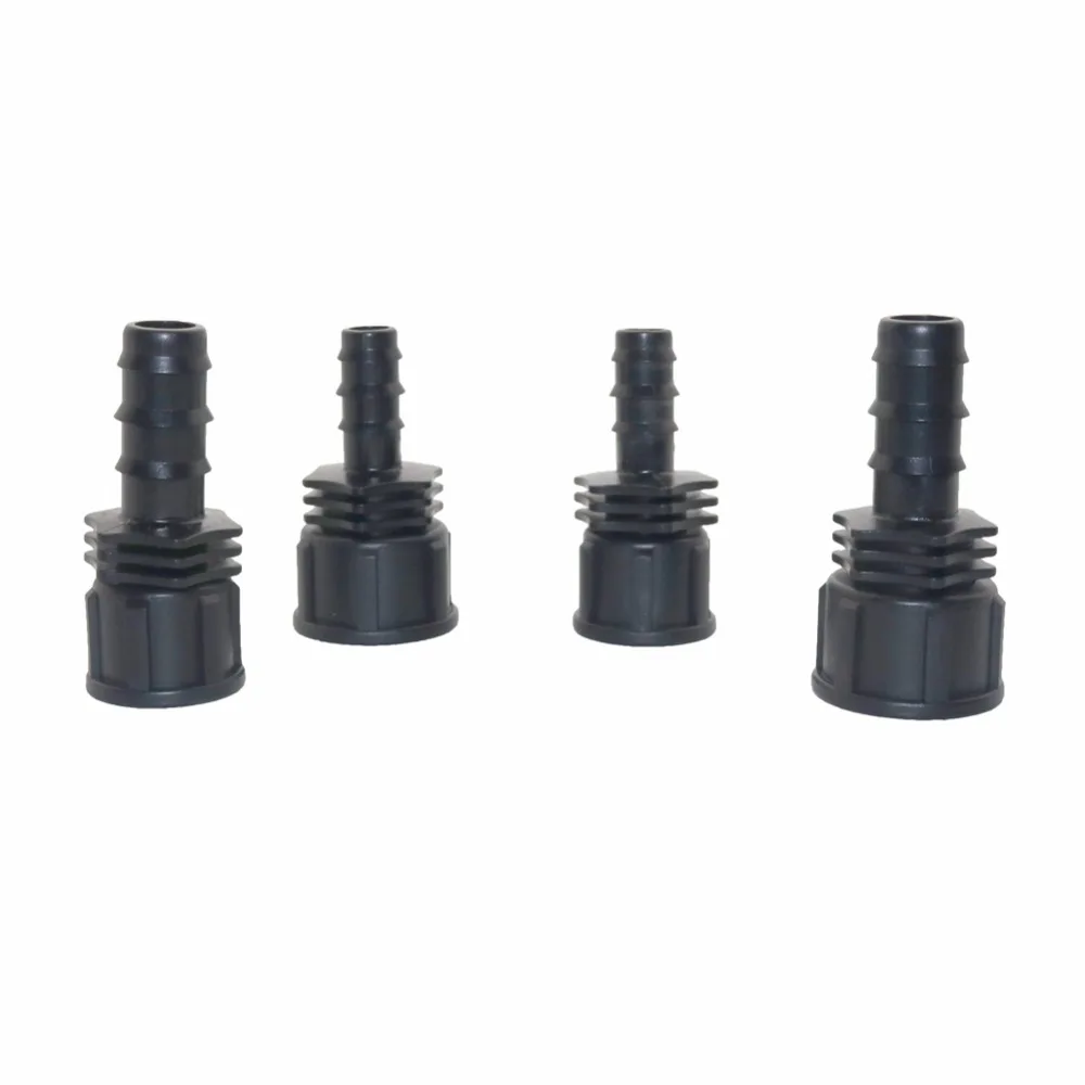 

2 Pcs DN16 DN20 water hose connector 1/2" 3/4" Female Threaded Barbed Water Connectors Irrigation System Pipe Fitting