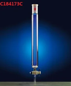 

synthware,Chromatography Column, Column O.D.:17mm, Column I.D.:13.4, Effective Length inch:305mm, Joint:24/40, Stopcock Bore:2mm