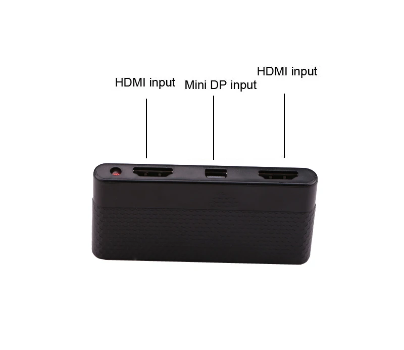 3в1 двойной HDMI выход + Мини DP Displayport вход конвертер переключатель адаптер для Macbook