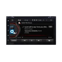 Quad core 2 din 6.95″ Android 5.1 Universal Car DVD Player With 16GB ROM Car PC Radio 3G WIFI Bluetooth IPOD TV USB DVR
