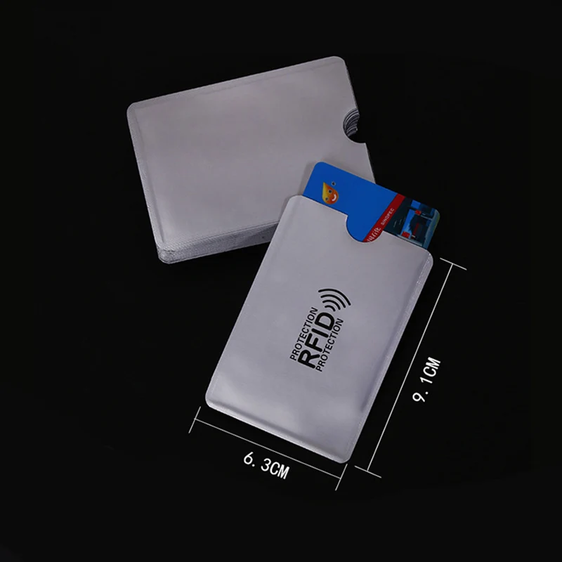 RFID чехол для карт 10 шт./компл. анти сканирование блокировка банковские карты