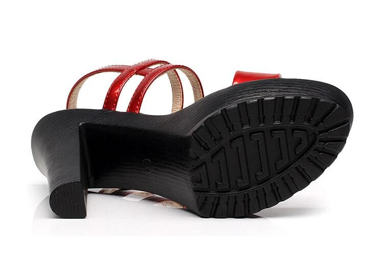 high heel sandals