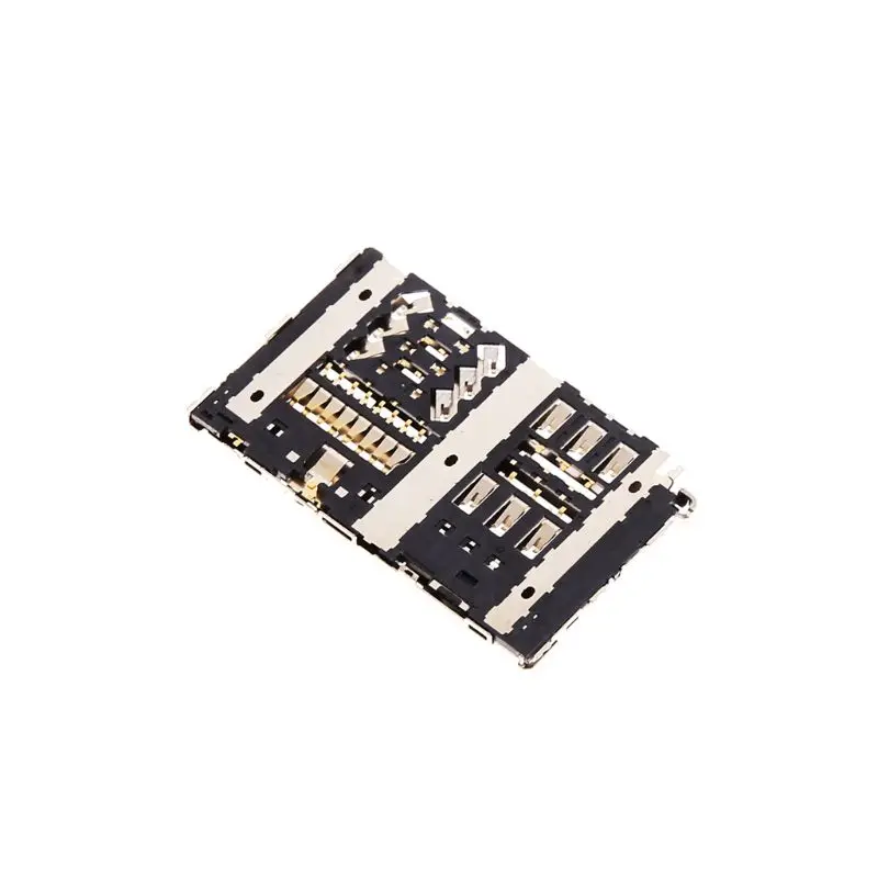 Фото lot Sim card reader slot tray module holder connector for LG G6 H870 H870DS LS993 VS988 H872 socket  Мобильные телефоны | Устройства для чтения и записи SIM-карт (4000006245729)