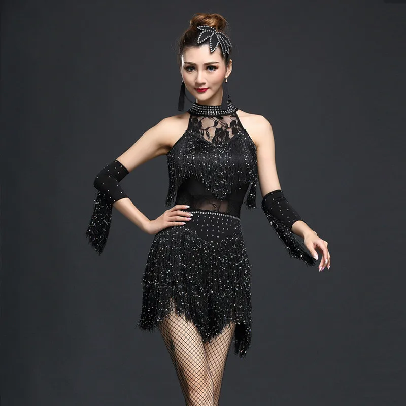 

Performance Women Dance Clothes Salsa Costume Lady Cha Cha Rumba Competition Dresses for Adult Dancer Ballroom Dancing Clothes