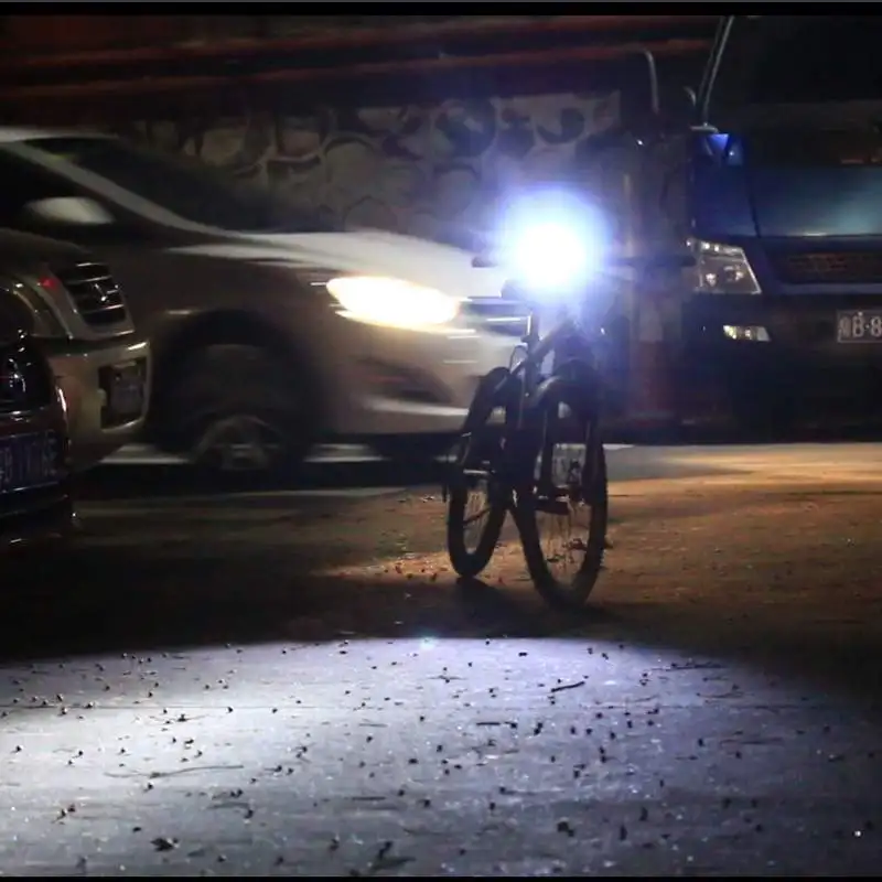 Flash Deal Bicycle Strong Light 600 Lumen USB Rechargeable Bike Front Headlight Cycling Flashlight Waterproof 2200mAh  LED Lamp 6 Mode 5