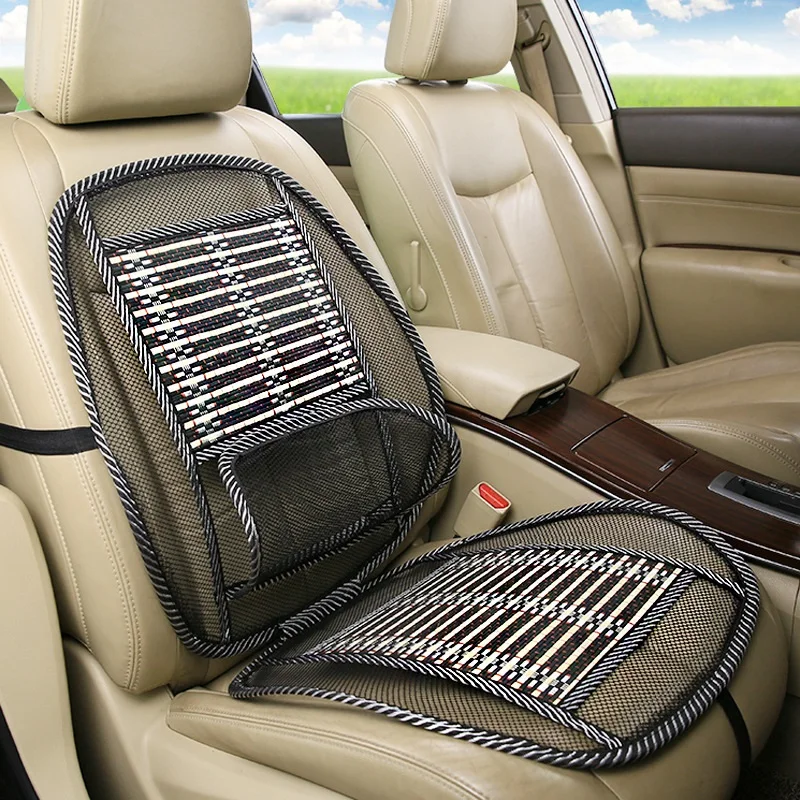 Автомобильное кресло поясничная поддержка Автомобильный дышащий чехол для сиденья с поясной подушкой Универсальный подходит для украшения автомобиля эргономичный дизайн