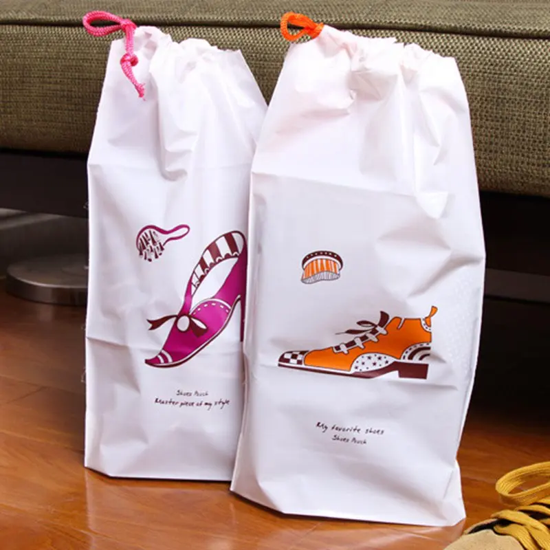 

2 Set Transparent Cosmetic Bag Makeup Case Drawstring Make Up Bath Toiletry Women Travel Wash Beauty Kit Organizer Storage Pouch