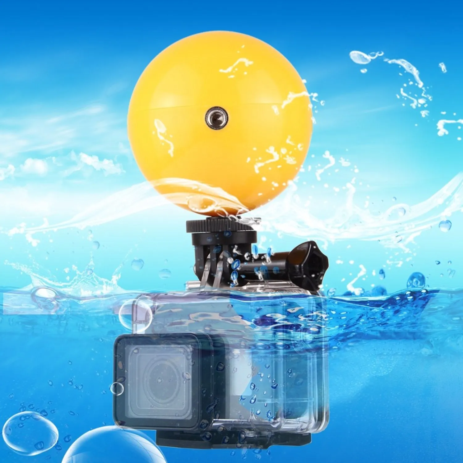 Puluz подводная камера плавающий шар плавучий мяч многофункциональный мини плавучий держатель для Hero 5 4 Session 4/3+ Sjcam Xiaoyi 4K