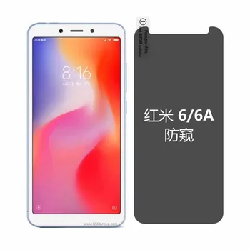 

2.5D Anti Privacy Tempered Glass Screen Protector For Xiaomi Redmi 6 Tempered Glass For Xiaomi Redmi 6 6A Screen Protector Film