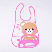 Милые детские нагрудники с животным узором, детское водонепроницаемое слюнявчик, Хлопковое полотенце для детей 0-3 лет, мягкие ткани для новорожденных