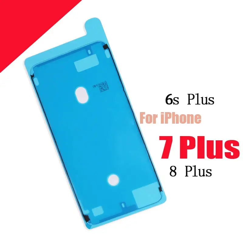 3M Waterproof Sticker For iPhone 6 6S Plus 6S 7 8 Plus X Front Housing