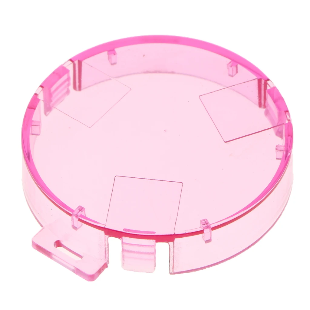 Цветной фильтр для объектива для дайвинга, водонепроницаемый чехол для камеры диаметром 43 мм, водостойкий фильтр для дайвинга, крышка для объектива для AKASO EK7000 - Цвет: Pink 43mm