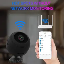 Мини Wi Fi камера IP беспроводной Cam дистанционное управление Приложение Поддержка обнаружения движения 150 градусов широкий формат ИК Ночное