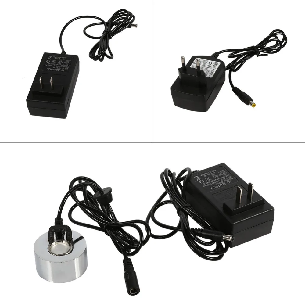

24V Ultrasonic Mist Maker Fogger Water Fountain Pond Atomizer Air Humidifier Nebulizer Machine Drinking Fountains With Adapter