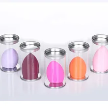 Консервированная Тыква косой срез капли воды цвет макияж яйцо Гидрофильная неэмульсия спонж для пудры сухой влажный двойного назначения порошок флаттер